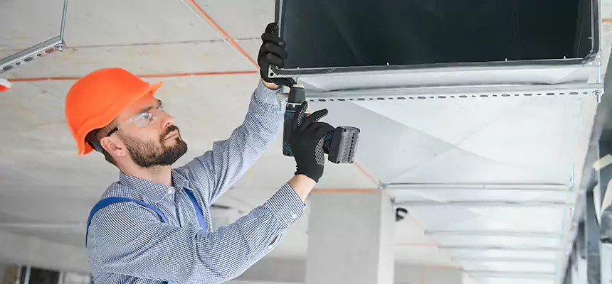 Roof Cap & Exterior Hood Lint Buildup Removal – Burke Centre